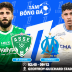 Nhận định, soi kèo St Etienne vs Marseille 02h45 ngày 09/12