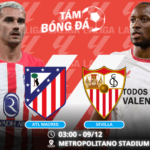 Nhận định, soi kèo Atl Madrid vs Sevilla 03h00 ngày 09/12