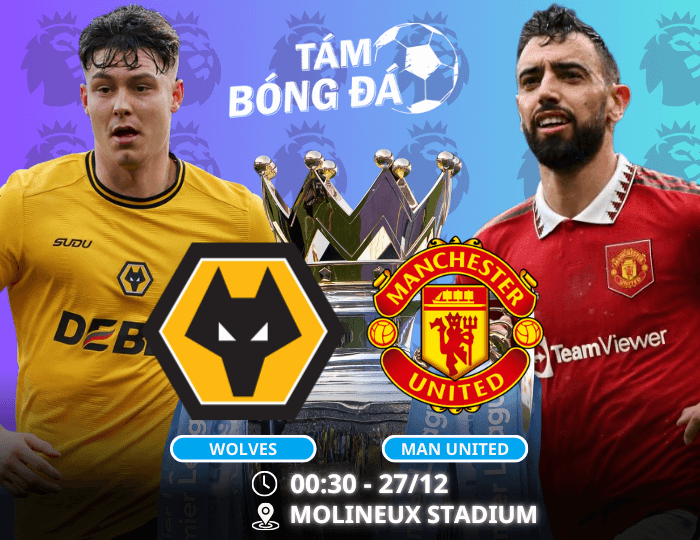 Nhận định, soi kèo Wolves vs Man United 0h30 ngày 27/12