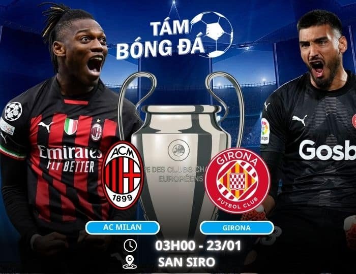 soi kèo AC Milan vs Girona