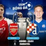 soi kèo Arsenal vs Dinamo Zagreb