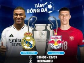 soi kèo Real Madrid vs Salzburg