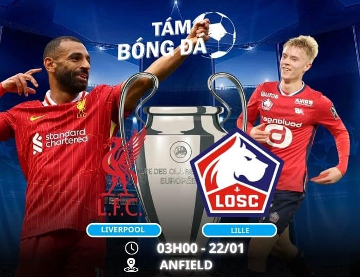 soi kèo Liverpool vs Lille