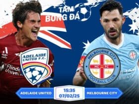 Soi kèo Adelaide United vs Melbourne City 15h35 ngày 07-02