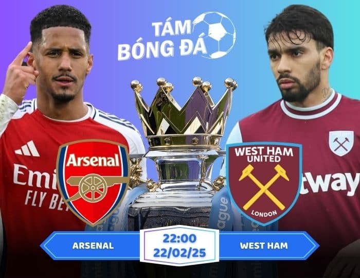 Soi kèo Arsenal vs West Ham 22h00 ngày 22/02