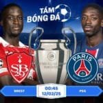 Soi kèo Brest vs PSG 0h45 ngày 1202