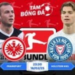 Soi kèo Frankfurt vs Holstein Kiel 23h30 ngày 16/02