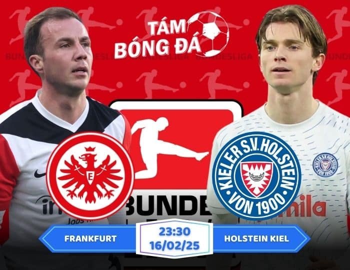 Soi kèo Frankfurt vs Holstein Kiel 23h30 ngày 16/02