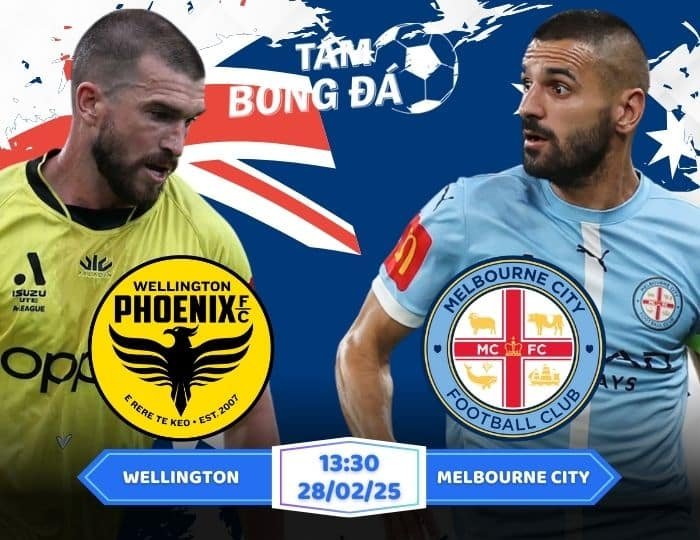 Soi kèo Wellington Phoenix vs Melbourne City 13h30 ngày 28/02