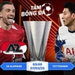 Soi kèo AZ Alkmaar vs Tottenham 03h00 ngày 07/03